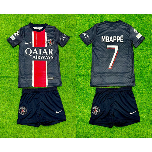 Детски футболен комплект Paris Saint Germain MBAPPE 7